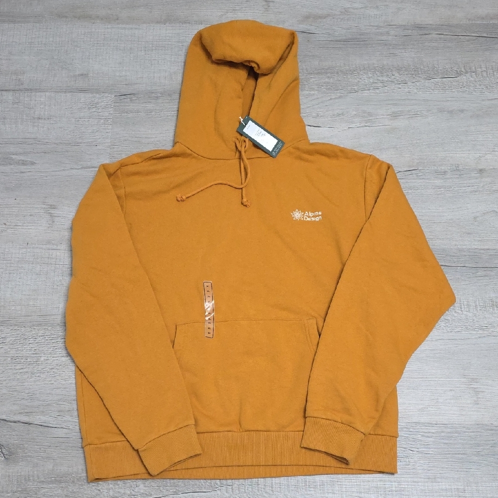 NWT Alpine Design Mens Golden Honey Hoodie - Size XL